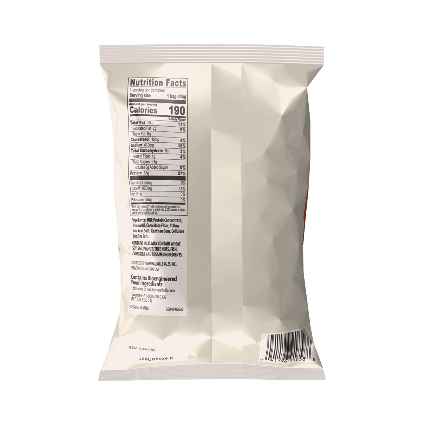 PRōT Edge™ Protein Tortilla Chips - Nacho Cheese & Sea Salt Variety Pack | 1.5 oz Single-Serve Bags